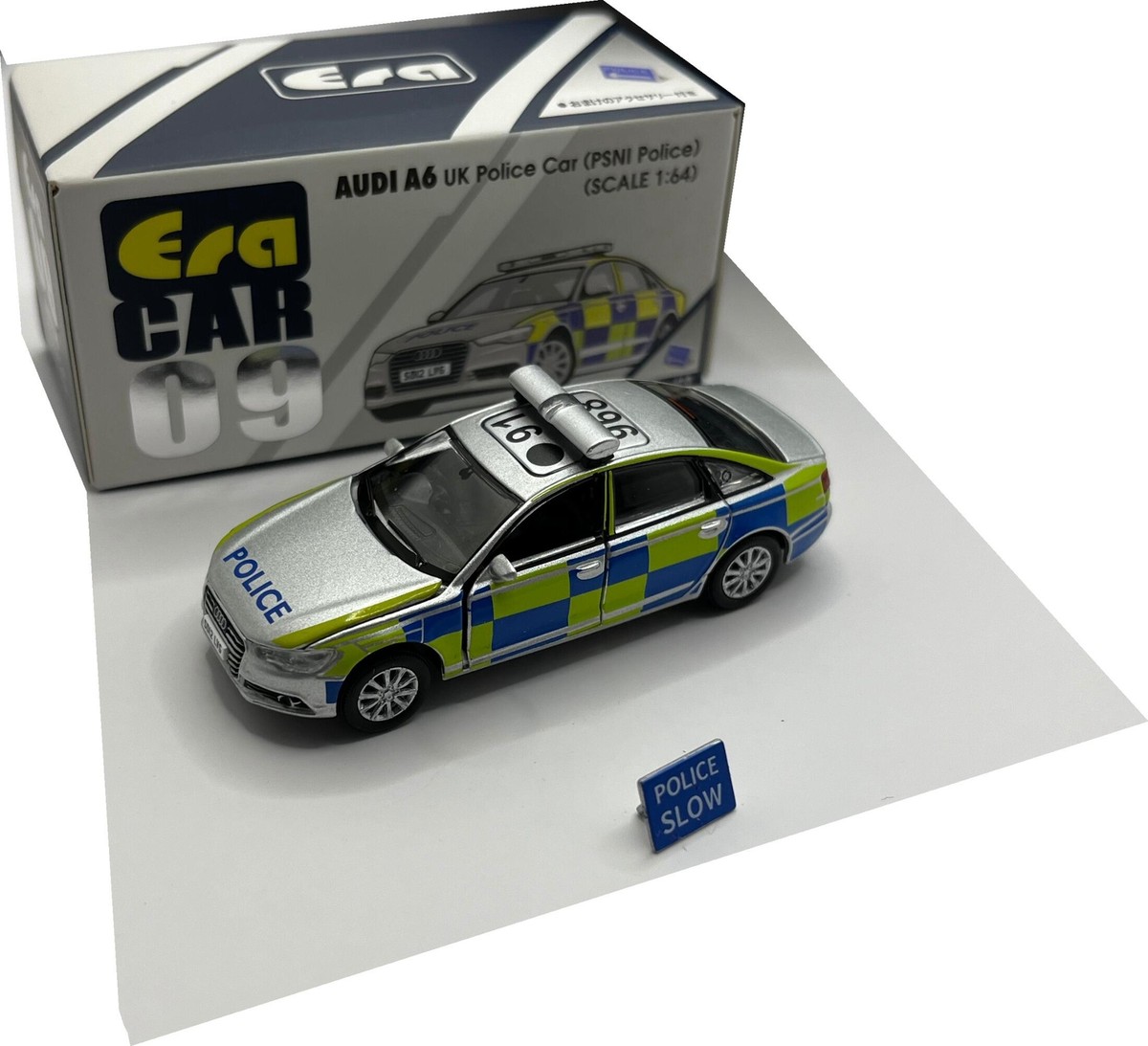 Audi A6 UK Police Car (PSNI Police) 1:64 scale diecast car
