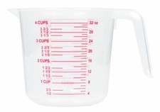 4 Cup Measuring Cup - Ounce, fractional cup &...