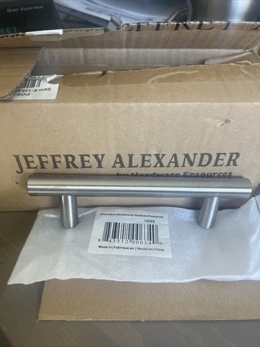 Jeffrey Alexander 146 Nickel3-3/4" Center To Center Bar Cabinet Pull - Picture 2 of 2