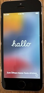 Apple iPhone SE - 64GB - Space Grey (Ohne Simlock)) In OVP