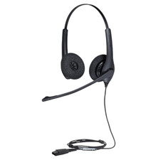 Jabra BIZ 1500 Duo QD 1519-0157 Corded UC headset Noise Canceling Mic