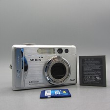 Akira Digital Camera X-Pro STi 8.1MP Silver Tested
