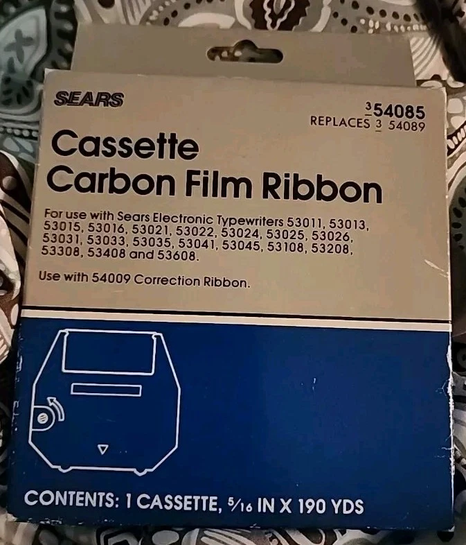 Vintage Sears Lift-Off Typewriter Correction Tape Ribbons  54085 - Image 2 of 4