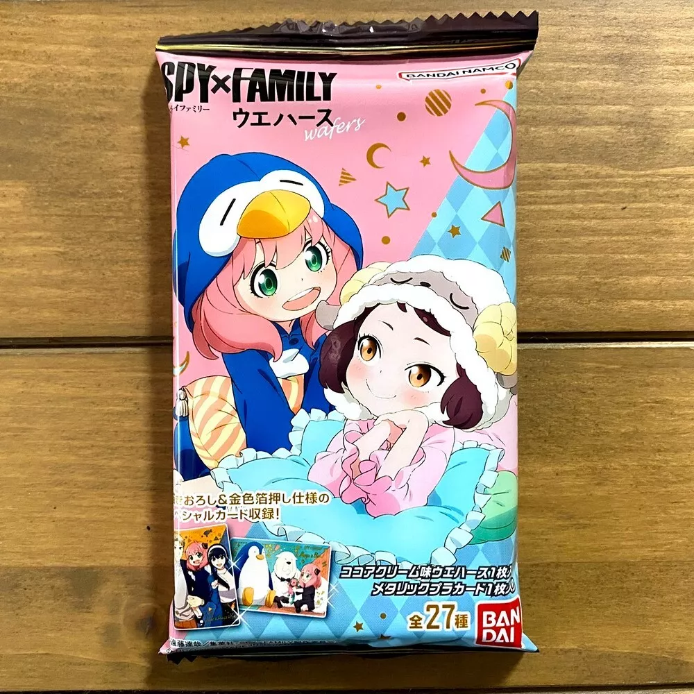 Bandai Namco Spy X Family Wafer And Metallic Card Collection