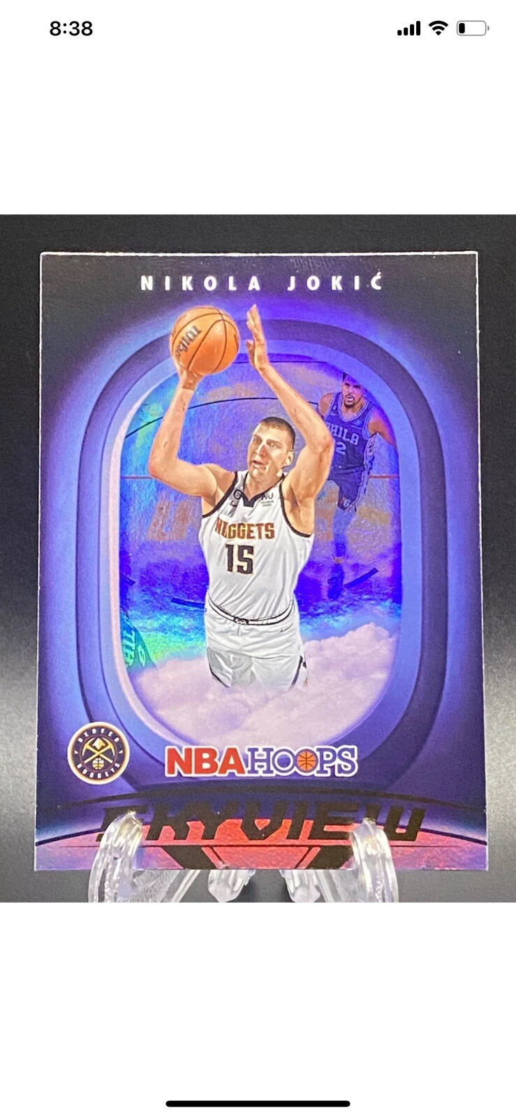 2023 2024 Panini NBA Hoops Nikola Jokic Skyview Holo #19