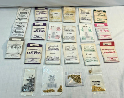 Lot of LAB Pins, Schlage, Uscan Lock, & more. - Locksmith Pins