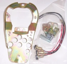 Harley 3-light Dash Mounting Plate Kit  aftermarket   Mid-USA 48110 new 