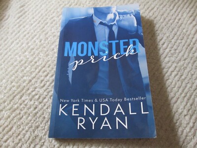 Monster Prick by Kendall Ryan Trade Paperback Novella Sequel to Screwed