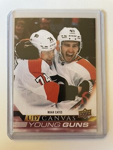 2022-23 Upper Deck Series 1 Young Guns UD Canvas #C95 Noah Cates!! Philadelphia