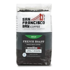 San Francisco Bay Whole Bean Coffee - DECAF French Roast 2lb Bag Dark Roast S... 13.93 per pound