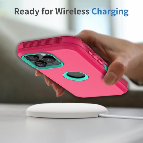 For iPhone 16 Pro Max/16+/16 Pro/16e Case Rugged Clip Cover / Screen Protector - Picture 48 of 72