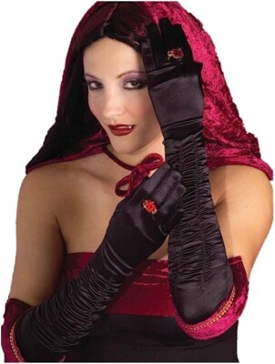 DELUXE GOTHIC VAMPIR HANDSCHUHE