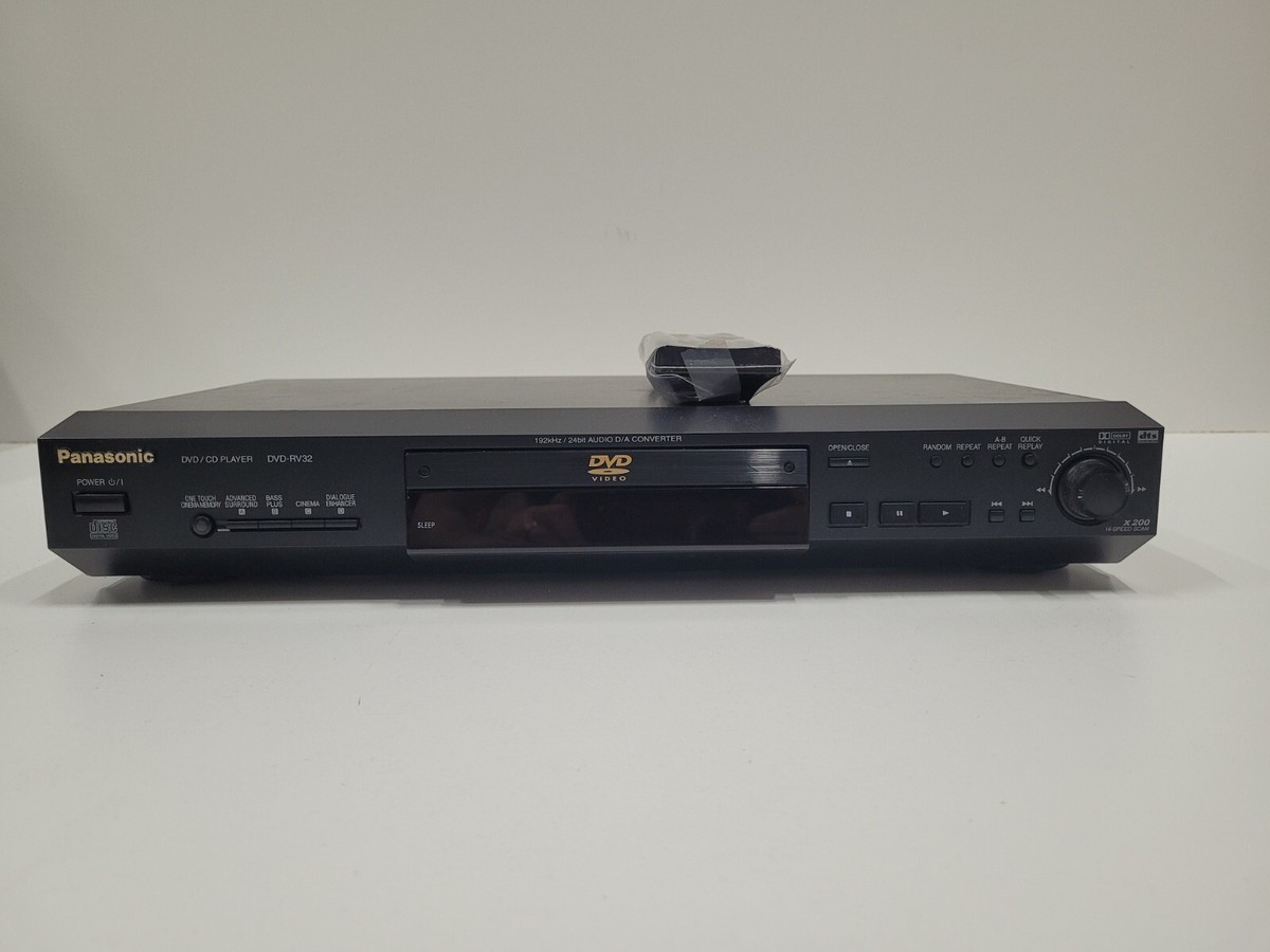 Panasonic DVD-RV32 DVD Player with Remote | eBay