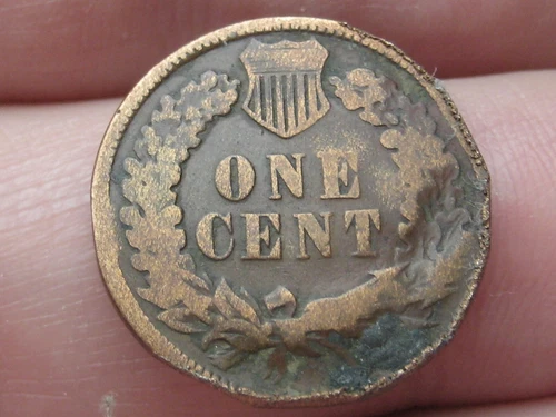 1878 Indian Head One Cent Penny- About Good Details