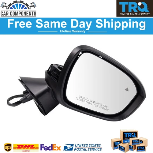 TRQ Passenger Side Mirror For 2022-2023 Mitsubishi Outlander