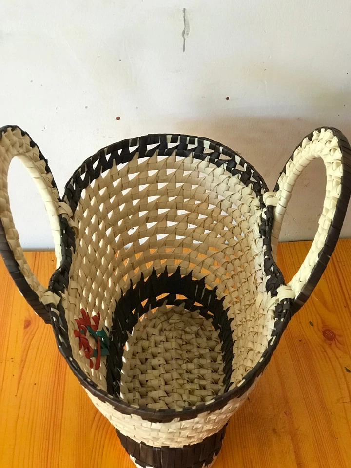 Bolso de hombro bandolera tejido a mano de calidad Foto 4 de 4