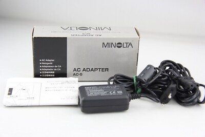 Minolta AC-5 Adapter Netzgerät für Dynax 5D / 7D Neu in OVP # 10867