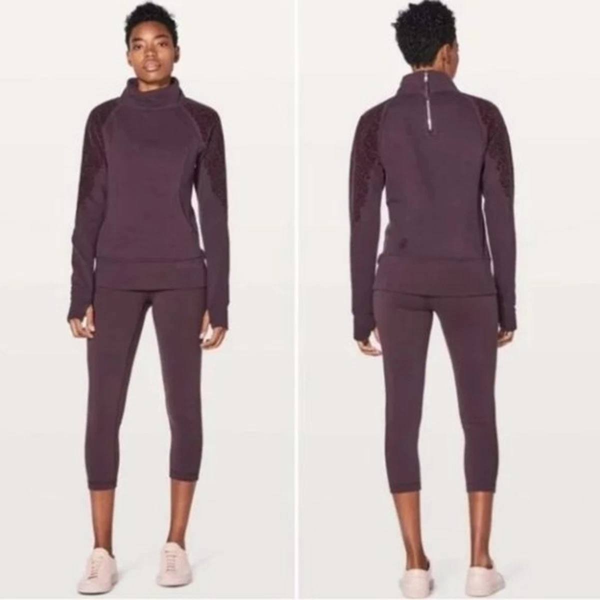 Lululemon floral flock pullover clearance