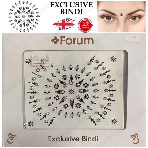 1 Pack Diamante Bindi-Stick On Bollywood Indian Body Art Tattoo Jewel DESIGN 19 - Picture 1 of 4