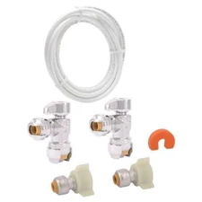 Sharkbite 1/2 X 1/4In 10' Faucet Connection Installation Kit
