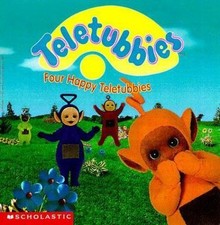 Four Happy Teletubbies by Scholastic Books
