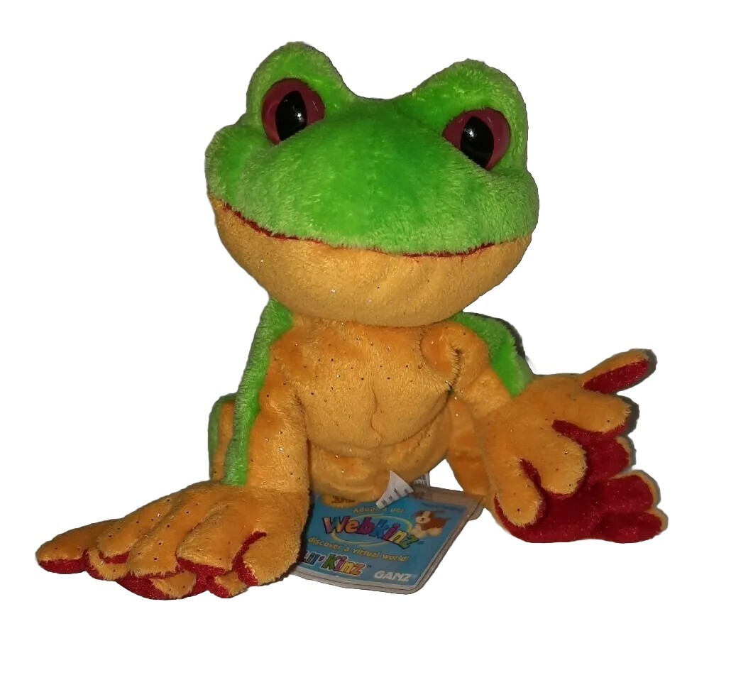 Webkinz Tree Frog HM109 Plush Toy Ganz | eBay