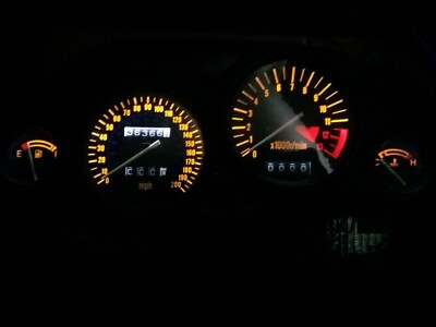 LED Uhr Upgrade Kit Kawasaki ZZR1100 D 1993 - 2001 Lightenupgrade