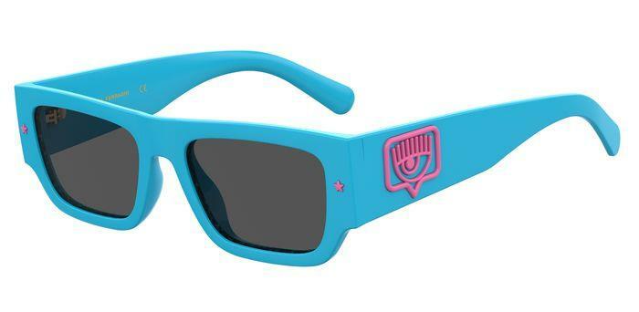 CHIARA FERRAGNI Sonnenbrille CF 7013/S  MVU/IR Blau Grau Damen