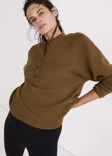 Madewell Women's MWL Betterterry Henley 