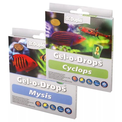Dupla Gel-o-Drops Mysis + Cyclops 24x2g Geleefutter Frostfutter Ersatz Aquarium