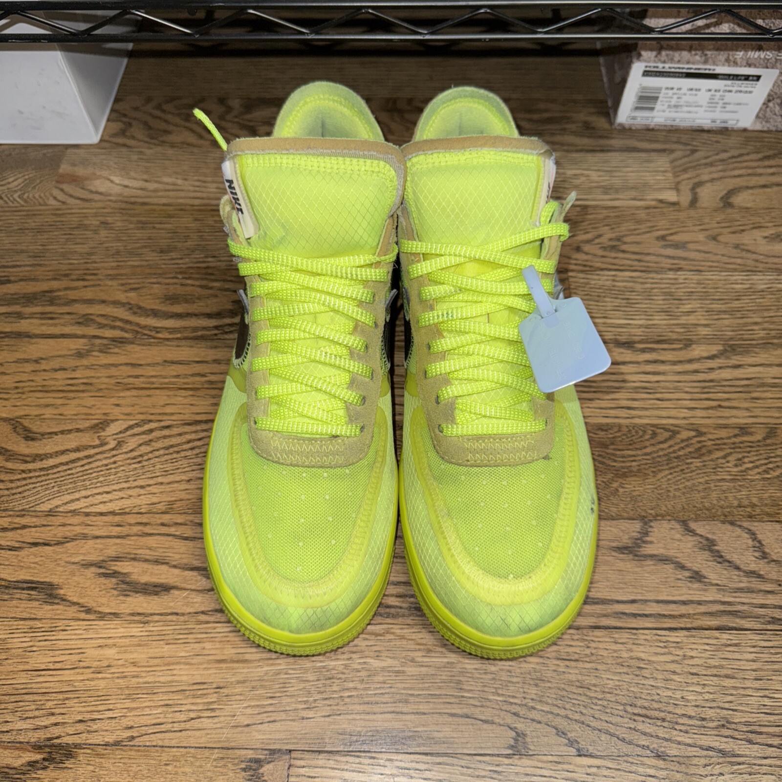 OFF WHITE X NIKE Off White X Aeronautica Militare 1 'Volt' Taglia 8 5