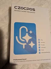 CZOCPOS Wireless Lavalier Microphone