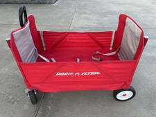 Radio Flyer, 3-in-1 All Terrain Off-Road EZ Folding Kids Wagon, Red
