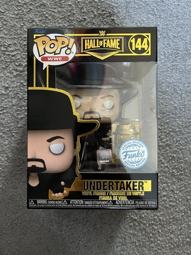 Funko Pop! Vinyl WWE Undertaker 144 Hall of Fame Special Edition In Hand UK RARE