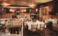 Jacksonville, Illinois IL Hamilton's Restaurant Chrome Original Vintage Postcard