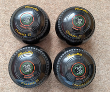 Bowls size 4 Heavy set of Henselite Classic II 2 Australian Made  Stamped 14