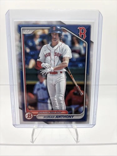 Roman Anthony 2024 Topps Bowman Baseball Prospect Card # BP-22 Boston Red Sox RC