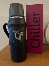 Ceres Chill Breastmilk Chiller Bottle Reusable Stainless Steel Black