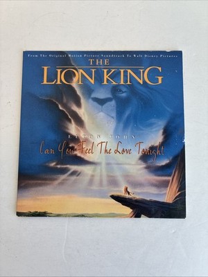 Walt Disney's The Lion King Can You Feel the Love Tonight CD Single