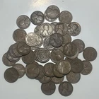1916 P Lincoln Wheat Cent Penny 50 Coin roll Circulated From Old Collection