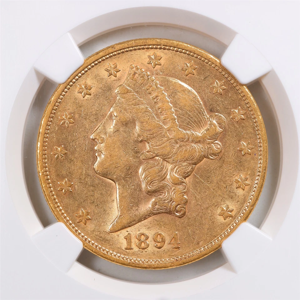 1894-S Liberty Head Gold Double Eagle AU50 NGC 4191417-002 - Image 3 of 4
