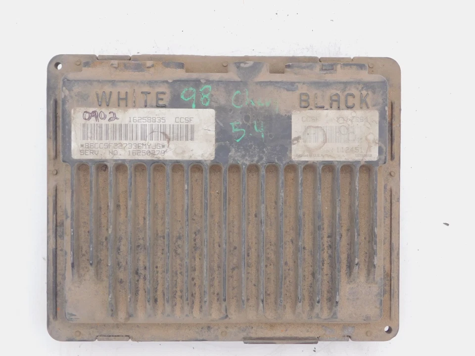 1998 GMC K1500 1/2 ton Suburban 4WD 8 Cylinders 5.7L OEM ECU 16258835 - Image 3 of 3