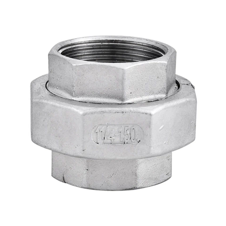 Stainless Steel Union Conical Female/Female Pipe Fitting 1/4" - 2" | 150LB | - Image 2 of 4