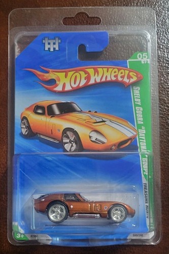 Hot Wheels 2010 SUPER Treasure Hunt SHELBY COBRA DAYTONA COUPE NEW in BLISTER !! - Picture 2 of 4