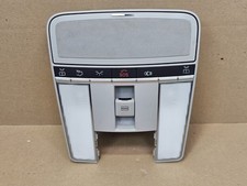 10-14 Mercedes W216 Cl550 S550 Overhead Dome Light Sunroof Control Gray Oem