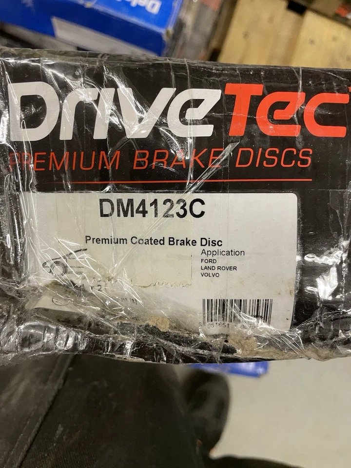 DISCOS DE FRENO X2 316mm DELANTEROS PARA FORD LAND ROVER VOLVO DRIVETEC DM4123C Foto 2 de 2