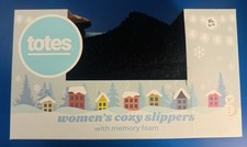 Totes Women  s Cozy Memory Foam Slippers Size XL 9-10 New In Box