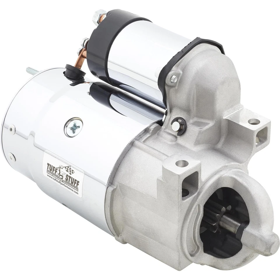 Arranque King Chrome, 1,4 kW, 153 dientes, se adapta a Chevy 1955-86 Foto 2 de 4