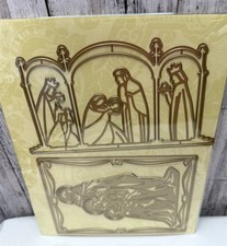 Anna Griffin NATIVITY Christmas Holiday Reglious Dies AS IS