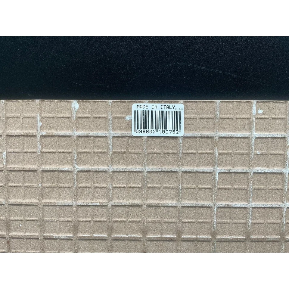 Azulejo de pared de cerámica decorativo italiano 6′′ × 12′′ desplazamiento acento floral hecho en Italia Foto 4 de 4